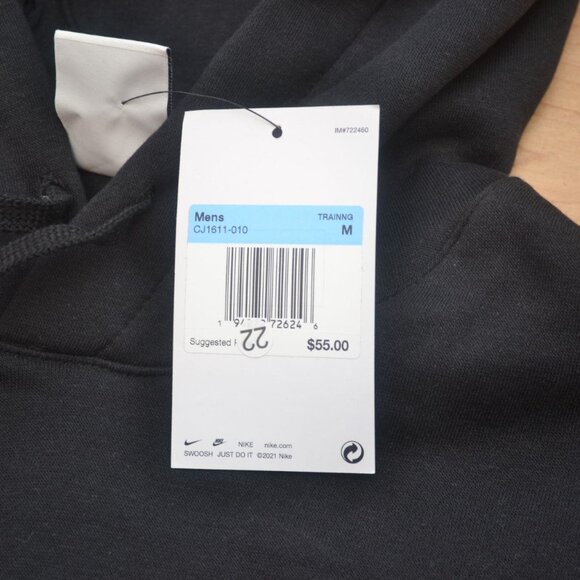 Nike Men's USA Fencing Pullover Black Hoodie BNWT - Picture 5 of 5